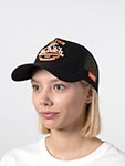 Бейсболка VON DUTCH арт. VD/0/CAS1/EAG/BLK  (черный)